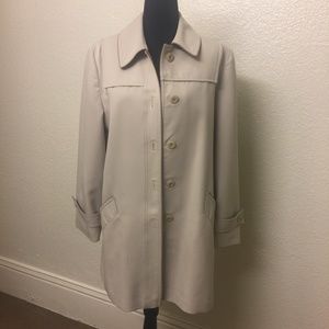 Vintage midi length classic trench coat
